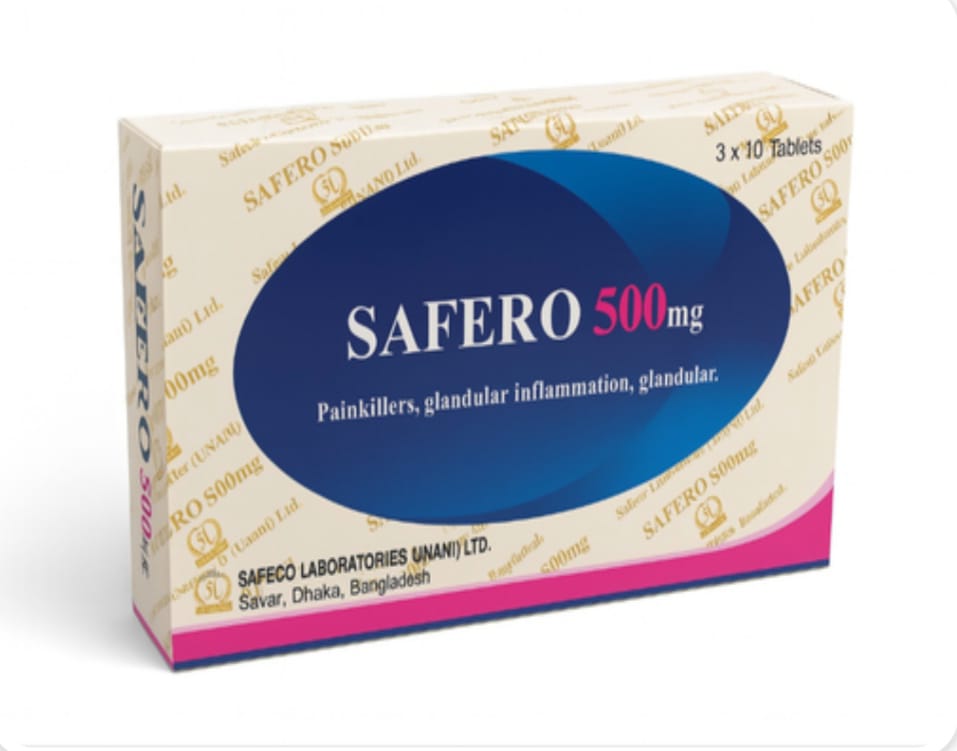 Tablet Safero 500mg (30pcs)